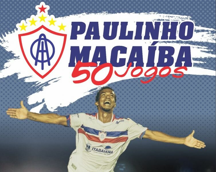 Artilheiro Paulinho Macaíba completará hoje 50 jogos com a camisa do Itabaiana